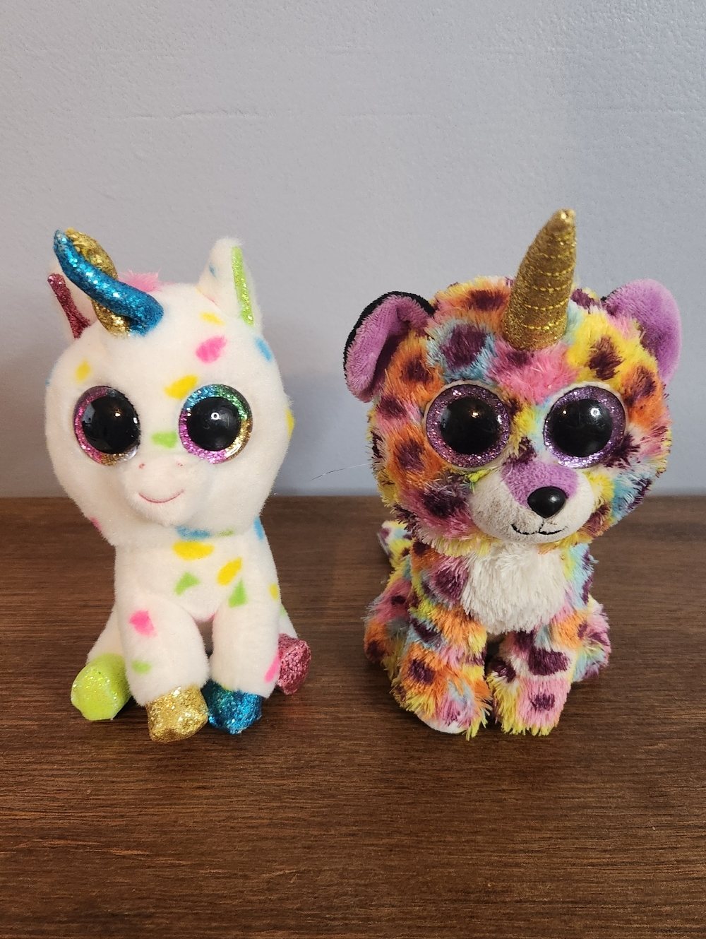 Ty Plush Unicorn Duo - Giselle 2021 And Harmomie 2021
